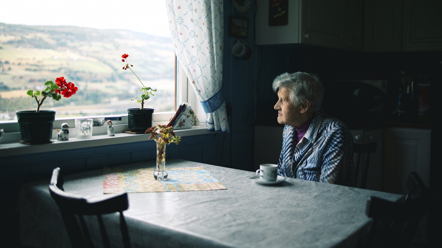 Ved vinduet Ruth ved vinduet